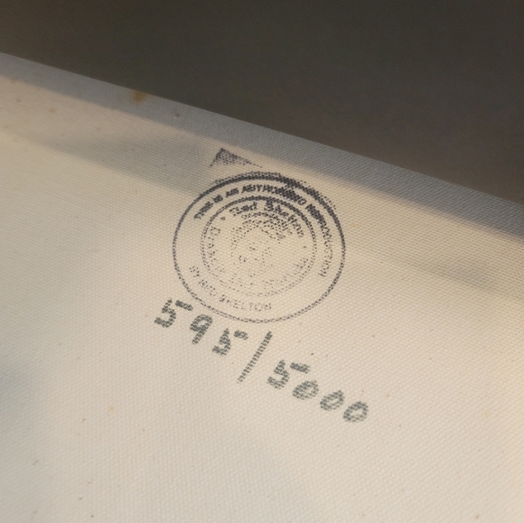 Red Skelton "The Wood Carver" numbered 595/5000 Signed framed art. Rare vintage - Picture 8 of 11